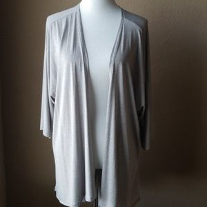 LuLaRoe Lindsay Kimono Heather Gray